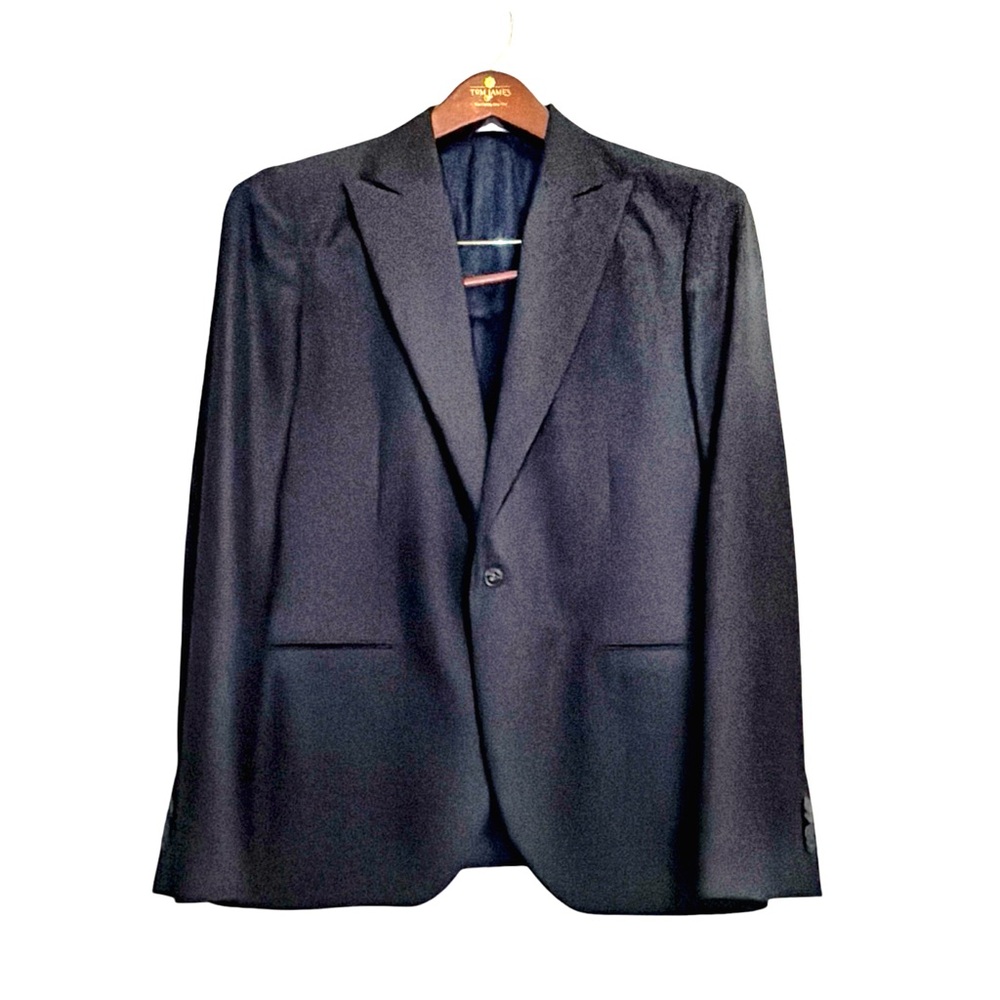 Boglioli Milano Black Wool Mohair Sport Coat | 42R | Luxury Blazer | Italy